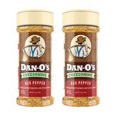 Dan-O's frasco frontal mostrando el diseño y la tapa dosificadora, añade sabor rápido