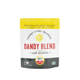 Dandy Blend frente del empaque mostrando la bolsa y beneficio de conveniencia