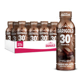 Darigold botella frontal chocolate mostrando etiqueta y formato práctico