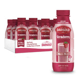 Darigold frente del envase fresa mostrando diseño y atractivo práctico