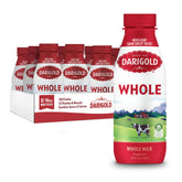 Darigold frente del pack de 12 botellas mostrando diseño y conveniencia