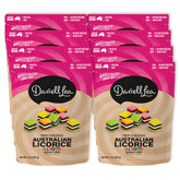 Darrell Lea empaque frontal Allsorts mostrando variedad y conveniencia para compartir