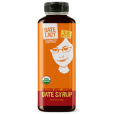 Date Lady botella frontal mostrando etiqueta y tamaño práctico