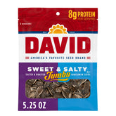 DAVID pack frontal de 12 bolsas mostrando conveniencia y sabor