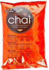David Rio bolsa frontal mostrando Tiger Spice Chai y facilidad de servicio