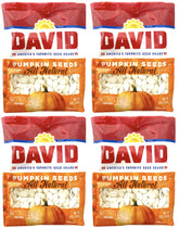 David semillas de calabaza bolsa frontal mostrando tamaño y resellado