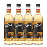 DaVinci Gourmet frente pack de 4 mostrando botellas, ideal para reposición rápida