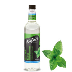 DaVinci Gourmet botella frontal mostrando etiqueta y tamaño, garantiza dosificación profesional