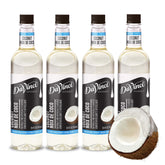 DaVinci Gourmet botella frontal con aroma a coco y uso sencillo