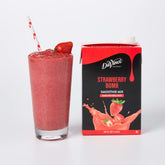 DaVinci Gourmet envase frontal de Strawberry Bomb muestra facilidad de servicio