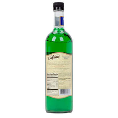 DaVinci Gourmet primer plano del vertido del jarabe, resalta textura fluida y brillo