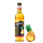 DaVinci Gourmet botella frontal mostrando sirope de piña para sabor tropical
