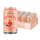 De La Calle lata frente mostrando diseño y refresco cítrico para consumo inmediato