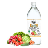 De La Rosa 613 botella frontal clara, vinagre orgánico listo para cocinar