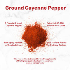 DEAL SUPPLEMENT cayena usada en salsa casera, aporta picor y color vibrante