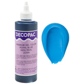 DecoPac envase frontal Royal Blue mostrando color intenso y prácticidad