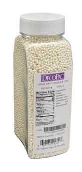 DecoPac envase frontal mostrando 30 oz y diseño práctico para dosificar