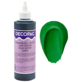 DecoPac tubo frontal mostrando color verde hoja y presentación profesional