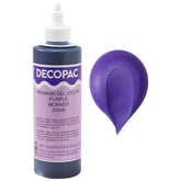 DecoPac envase morado frente mostrando etiqueta y capacidad