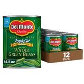 Del Monte lata frontal del paquete mostrando marca y producto listos para servir