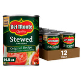 Del Monte lata frontal mostrando etiqueta y uso rápido en cocina