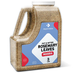 Dependable Food frasco frontal de romero troceado para cocina profesional