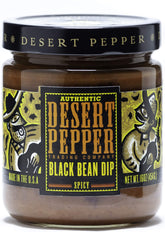 Desert Pepper frasco frontal mostrando etiqueta y tamaño, ideal para servir