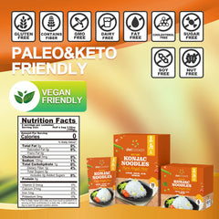 DIET COOKER textura de fideo konjac en primer plano que muestra firmeza útil