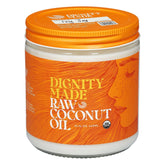 Dignity Coconuts frasco 15 fl oz mostrando envase limpio y tapa segura