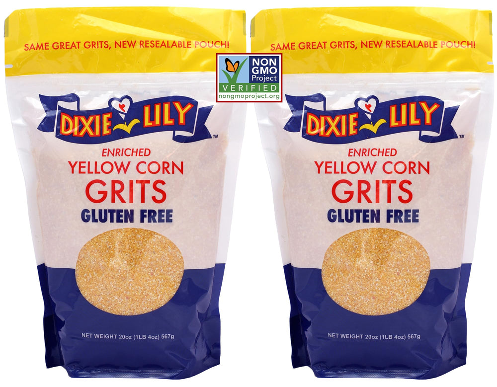 Dixie Lily frente del paquete mostrando la marca y la conveniencia