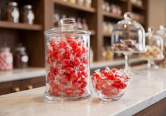DM Sweets corte que revela centro de chicle para disfrute duradero