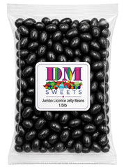 DM Sweets primer plano de textura de jelly bean jumbo, apariencia tentadora
