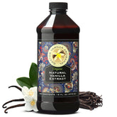 DOCTOR VANILLA ARTISANAL frasco frente mostrando etiqueta clara y tamaño 16 fl oz