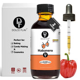 Dolce Flav frasco frontal de extracto de habanero, ideal para añadir picante controlado