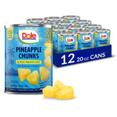 Dole lata frontal 20 oz mostrando etiqueta clara y conveniencia