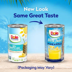 Dole vaso con jugo de piña mostrando color y textura refrescante para recetas