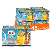 Dole lata frente mostrando etiqueta tropical y conveniencia
