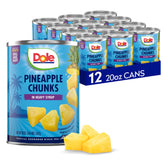 Dole lata frente mostrando diseño y conveniencia para despensa