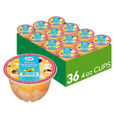 Dole tazas frontales de Cherry Mixed Fruit mostrando envase práctico y lista para consumir