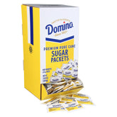 Domino caja dispensadora frontal mostrando 400 sobres, fácil reposición