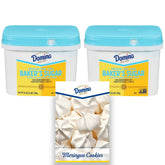 Domino envase frontal 3.5 lb pack de 2 mostrando conveniencia y frescura