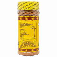 Don Sazon textura cercana de la mezcla de especias destacando color y beneficio aromático