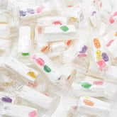 Donty-Tonty frente del empaque transparente mostrando caramelos y bolsa resellable