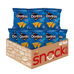 Doritos frente del empaque mostrando diseño y conveniencia