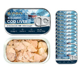 D'ORO pack de 12 latas frontal mostrando diseño y cantidad, conveniencia para cocinar