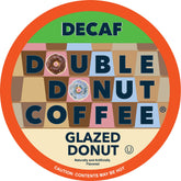 Double Donut Coffee caja frontal mostrando 24 cápsulas y conveniencia