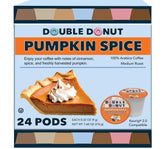 Double Donut cápsulas pumpkin spice vista frontal mostrando paquete y cantidad