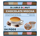 Double Donut frontal del envase mostrando 24 cápsulas y beneficios