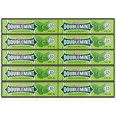Doublemint paquete frontal mostrando 40 sobres y beneficio de abastecimiento