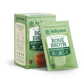 Dr. Kellyann frente del paquete Roasted Rosemary mostrando el diseño y beneficios